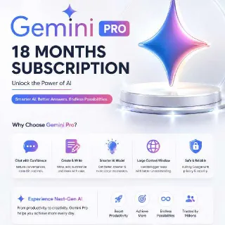 Gemini Pro 18 Months Subscription