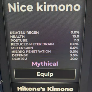 type soul hikones kimono