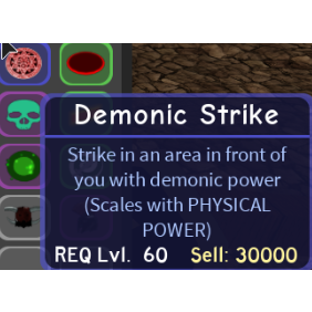 Other Demonic Strike In Game Items Gameflip