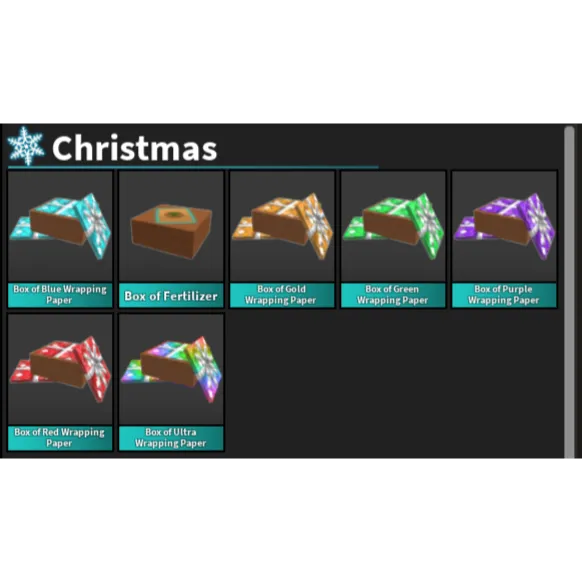 Mm2 Wrapping paper set Roblox Game Items Gameflip