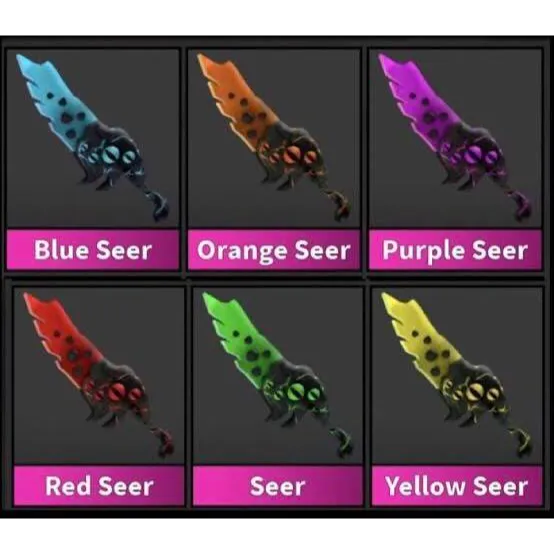 Mm2 Seer Set Murder Mystery 2 Game Items Gameflip