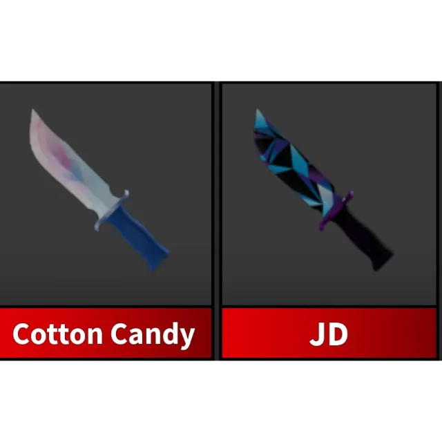 Mm2 Jd & Cotton Candy - Roblox Game Items - Gameflip