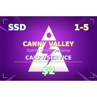 Fortnite STW canny valley SSD carry 1-5 (bundled)