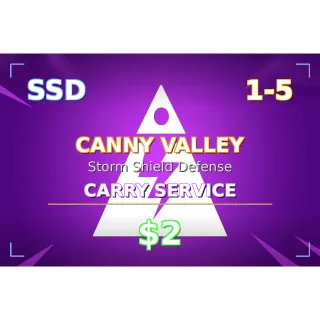 Fortnite STW Canney valley SSD carry 1-5 (Each)