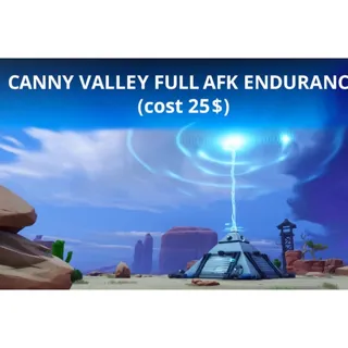 Fortnite STW Canny Valley Full AFK Endurance