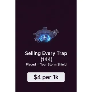 Fortnite STW Every trap (1k bundles)