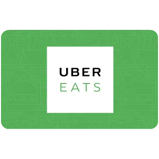 $ 5.00 USD Uber Eats & Uber 