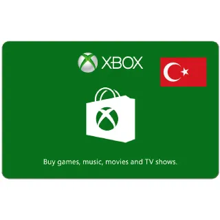 25 TL Xbox Gift Card TURKEY