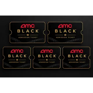 5 AMC Black Ticket (Digital Code)
