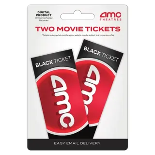 2x AMC Black Ticket (Digital Code)