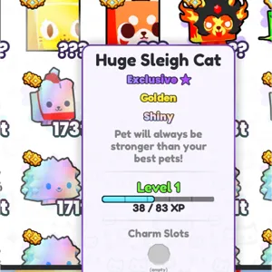 Huge GS Sleigh Cat-ps99