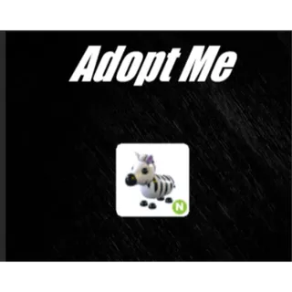 Neon Zebra |Adopt me!