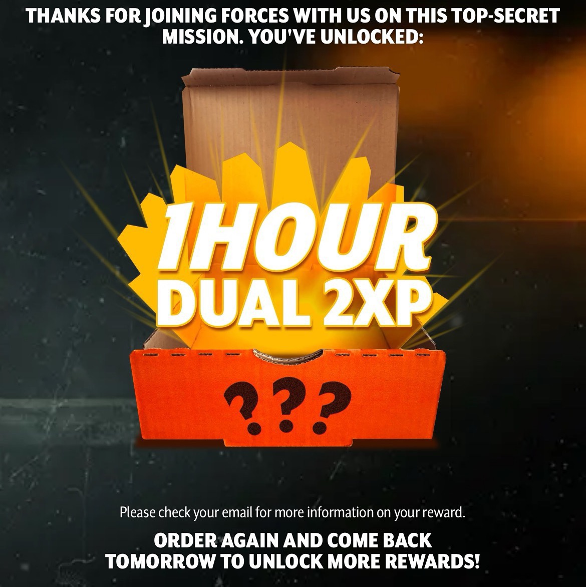 CALL OF DUTY COD BLACK OPS 6 X LITTLE CAESARS INSTANT CODE / RECEIPT (QUICK AND GLOBAL) ALL