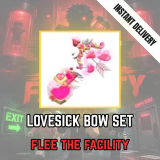 LOVESICK BOW SET (LOVESICK BOW + LOVE POTION) - FLEE THE FACILITY / FTF