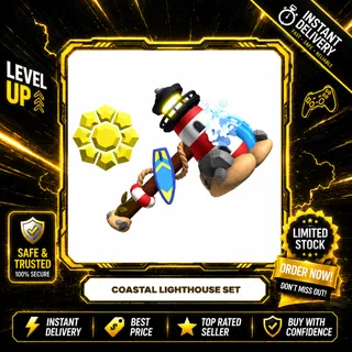 COASTAL LIGHTHOUSE SET (COASTAL LIGHTHOUSE HAMMER + SUMMER SUN GEMSTONE) - FLEE THE FACILITY / FTF