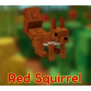 5X RED SQUIRREL - GROW A GARDEN