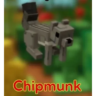 CHIPMUNK - GROW A GARDEN