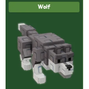 4X WOLF - GROW A GARDEN