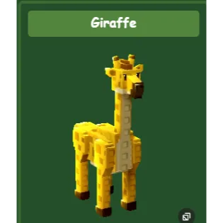 GIRAFFE - GROW A GARDEN