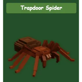 TRAPDOOR SPIDER - GROW A GARDEN