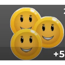 500 SMILE COINS - INFECTIOUS SMILE 205R