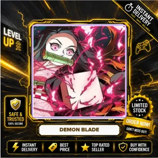 2X EXP BOOSTS 24 HOURS - DEMON BLADE 1499R