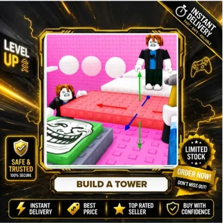 VIP + RAINBOW CARPET - BUILD A TOWER 598R