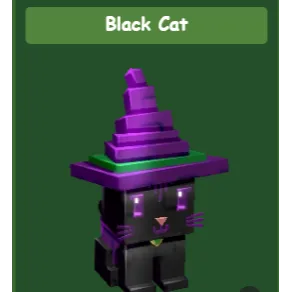 4X BLACK CAT - GROW A GARDEN