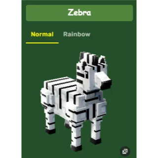 4X ZEBRA - GROW A GARDEN