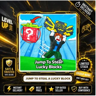 VIP - JUMP TO STEAL A LUCKY BLOCK 199R