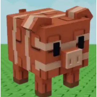 2X BACON PIG - GROW A GARDEN