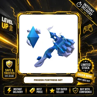 FROZEN FORTRESS SET (FROZEN FORTRESS HAMMER + FROST SHARD GEMSTONE) - FLEE THE FACILITY / FTF