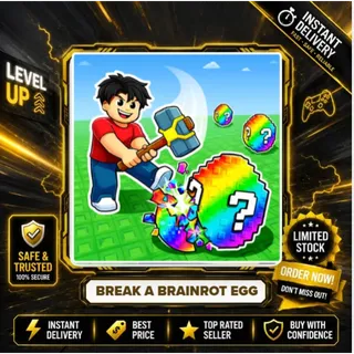 GODLY LUCKY BLOCK X3 - BREAK A BRAINROT EGG 999R