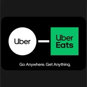 $20.00 Uber/Uber Eats Voucher(ONE USER PER VOUCHER)
