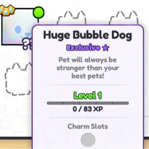 Huge Bubble dog Ps99