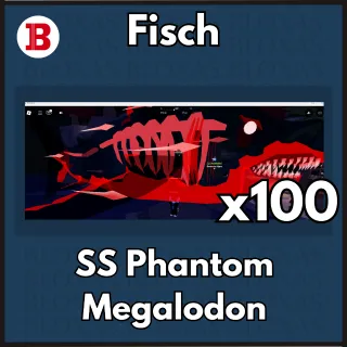 100x Sparkling Shiny Phantom Megalodon | Fisch