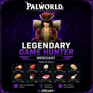 Legendary Game Hunter in palworld ( all platform )