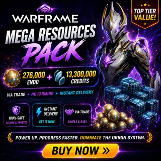 ✨ 276,000 Endo + 13,300,000 Credit / Credits (Via Trade) No Farming Instant Delivery