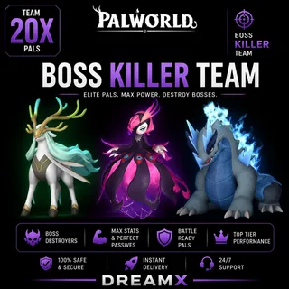 Boss killer team 20x palworld
