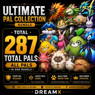 Palworld all pals collection max 