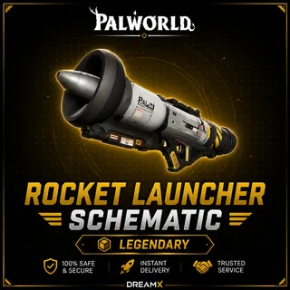 Rocket Launcher legendary schematic in palworld ( all platform)