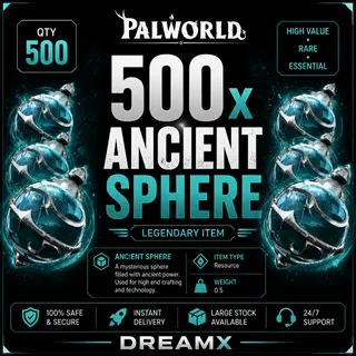 Ancient sphere x500 pack Palworld 