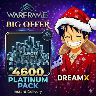 Warframe 4600 Platinum pack
