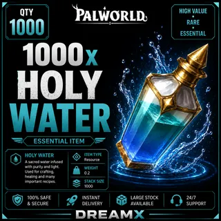 Holy water 1000x palworld