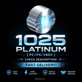 Warframe 1025 Platinum