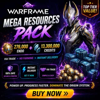 ✨ 276,000 Endo + 13,300,000 Credit / Credits (Via Trade) No Farming Instant Delivery