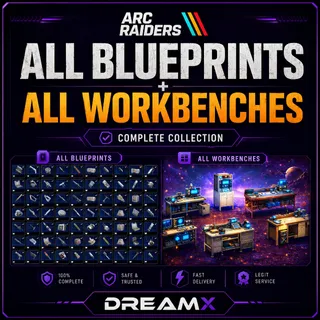 All blueprints + ALL workbenches Arc Raiders