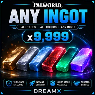 Palworld Any ingot x9999 palworld