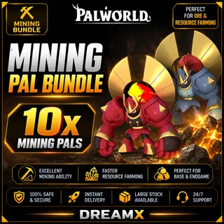Mining pal bundle 10x palworld