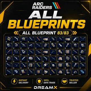 All Blueprints 83/83 Arc raiders
